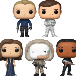 The Amazing Collectables Funko Pop! James Bond - No Time To Moonrake - Bundle (Set Of 5) Bundles