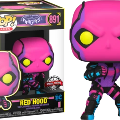 The Amazing Collectables Funko Pop! Gotham Knights - Red Hood Blacklight #891 Blacklight ✨