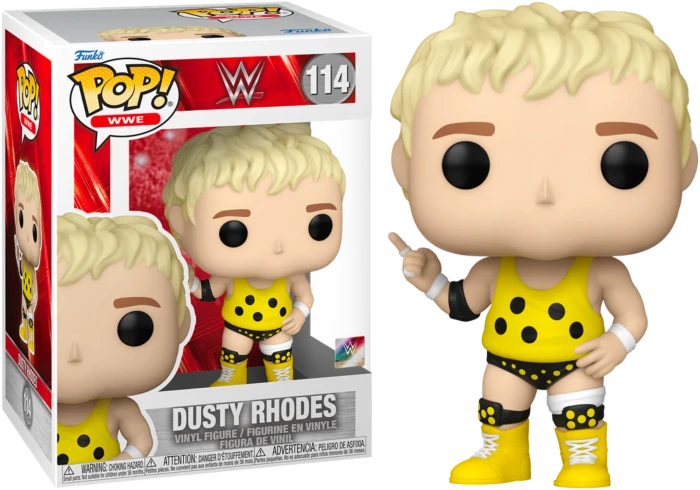 The Amazing Collectables Funko Pop! WWE - Dusty Rhodes #114 3 The Amazing Collectables Funko Pop! WWE - Dusty Rhodes #114