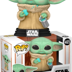 The Amazing Collectables Funko Pop! Star Wars: The Mandalorian - Grogu (The Child) With Cookie #465