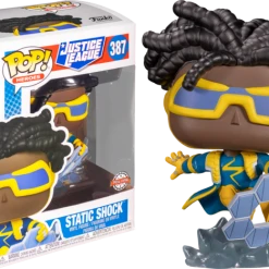 The Amazing Collectables Funko Pop! Justice League - Static Shock #387