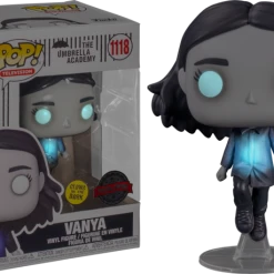 The Amazing Collectables Funko Pop! The Umbrella Academy - Vanya Hargreeves Flying Glow In The Dark #1118 Chase Chance!