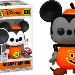 The Amazing Collectables Funko Pop! Disney - Mickey Mouse As Halloween Pumpkin Glow In The Dark #1218 Latest Additions
