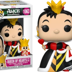 The Amazing Collectables Latest Additions Funko Pop! Alice In Wonderland - Queen Of Hearts With King 70th Anniversary #1063