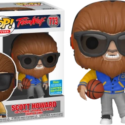 The Amazing Collectables Funko Pop! Teen Wolf (1985) - Scott Howard In Jacket #773 (2019 SDCC Exclusive)