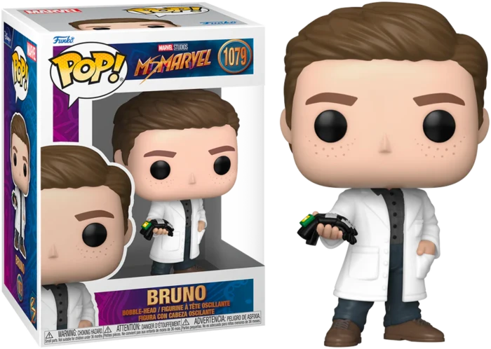 The Amazing Collectables Funko Pop! Ms. Marvel (2022) - Bruno Carrelli #1079 3 The Amazing Collectables Funko Pop! Ms. Marvel (2022) - Bruno Carrelli #1079