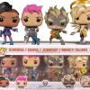 The Amazing Collectables Funko Pop! Overwatch - Sombra, Zarya , Junkrat & Mercy Glow In The Dark - 4-Pack Video Games 1 The Amazing Collectables Funko Pop! Overwatch - Sombra, Zarya , Junkrat & Mercy Glow In The Dark - 4-Pack Video Games
