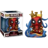The Amazing Collectables Funko Pop! Deadpool - King Deadpool On Throne Metallic Deluxe #724