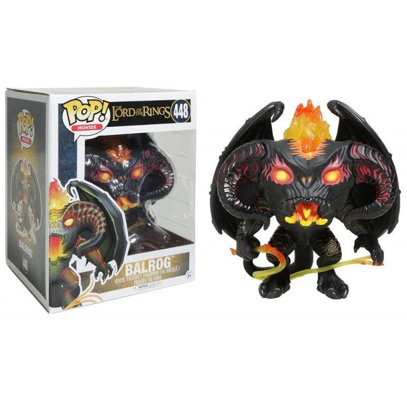 The Amazing Collectables Funko Pop! Lord Of The Rings - Balrog Super Sized 6” #448 3 The Amazing Collectables Funko Pop! Lord Of The Rings - Balrog Super Sized 6” #448