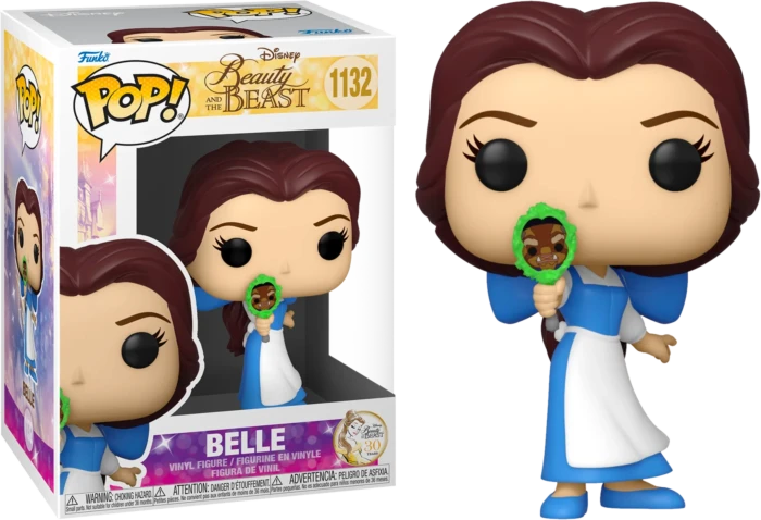 The Amazing Collectables Funko Pop! Beauty And The Beast - Belle With Mirror 30th Anniversary #1132 3 The Amazing Collectables Funko Pop! Beauty And The Beast - Belle With Mirror 30th Anniversary #1132