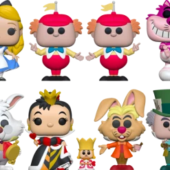 The Amazing Collectables Bundles Funko Pop! Alice In Wonderland - Alice, Alice, Who The Funk Is Alice - Bundle (Set Of 8)