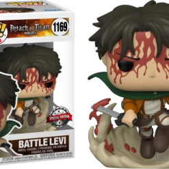 The Amazing Collectables Animation Funko Pop! Attack On Titan - Battle Levi #1169