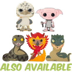 The Amazing Collectables Funko Pop! Harry Potter - Basilisk 4” Enamel Pin #08 Pop! Enamel Pins - NEW!