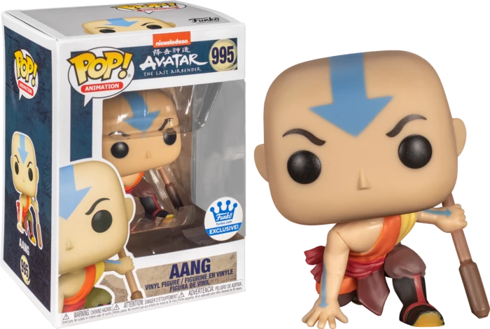 The Amazing Collectables Animation Funko Pop! Avatar: The Last Airbender - Aang Crouching #995 3 The Amazing Collectables Animation Funko Pop! Avatar: The Last Airbender - Aang Crouching #995