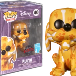 The Amazing Collectables Funko Pop! Disney: Treasures Of The Vault - Pluto Artist Series With Pop! Protector #40