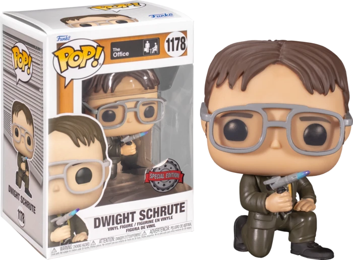The Amazing Collectables Funko Pop! The Office - Dwight Schrute With Blow Torch #1178 3 The Amazing Collectables Funko Pop! The Office - Dwight Schrute With Blow Torch #1178
