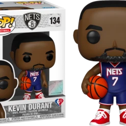 The Amazing Collectables Funko Pop! NBA Basketball - Kevin Durant Brooklyn Nets 2021 City Edition Jersey #134 Sports