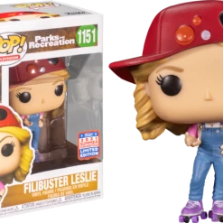 The Amazing Collectables Funko Pop! Parks And Recreation - Filibuster Leslie #1151 (2021 Summer Convention Exclusive) Television