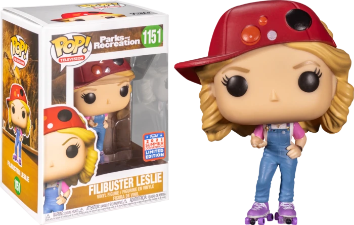 The Amazing Collectables Funko Pop! Parks And Recreation - Filibuster Leslie #1151 (2021 Summer Convention Exclusive) Television 3 The Amazing Collectables Funko Pop! Parks And Recreation - Filibuster Leslie #1151 (2021 Summer Convention Exclusive) Television