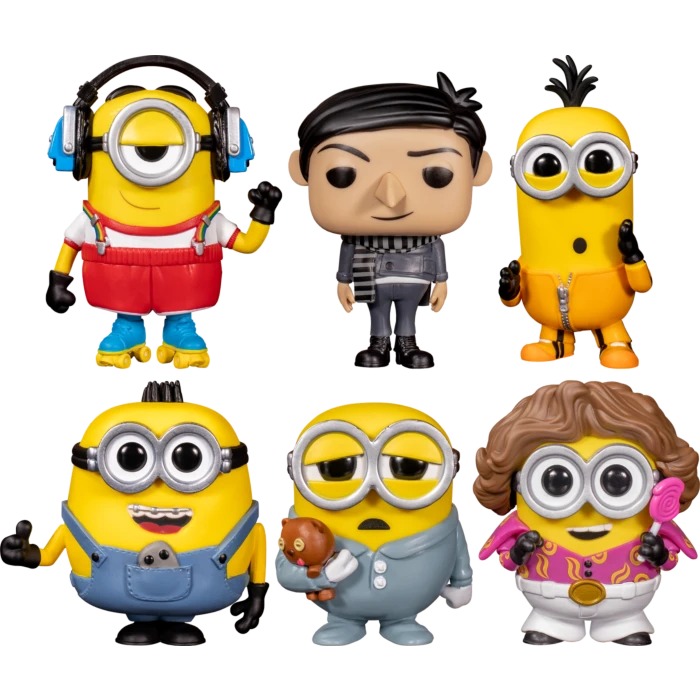 The Amazing Collectables Funko Pop! Minions 2: The Rise Of Gru - Gru Know You Want This - Bundle (Set Of 6) 3 The Amazing Collectables Funko Pop! Minions 2: The Rise Of Gru - Gru Know You Want This - Bundle (Set Of 6)