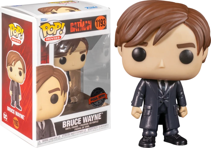 The Amazing Collectables Funko Pop! The Batman (2022) - Bruce Wayne #1193 3 The Amazing Collectables Funko Pop! The Batman (2022) - Bruce Wayne #1193