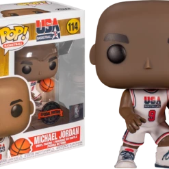 The Amazing Collectables Funko Pop! NBA Basketball - Michael Jordan 1992 Team USA Jersey #114 Sports