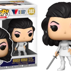 The Amazing Collectables Funko Pop! Wonder Woman - Wonder Woman Ultra Mod Secret Agent 80th Anniversary #382