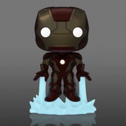 The Amazing Collectables Funko Pop! Avengers 2: Age Of Ultron - Iron Man Mark 43 Glow In The Dark 10" Jumbo Sized #962
