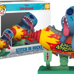 The Amazing Collectables Latest Additions Funko Pop! Rides - Lilo & Stitch - Stitch In Space Adventure Rocket #102