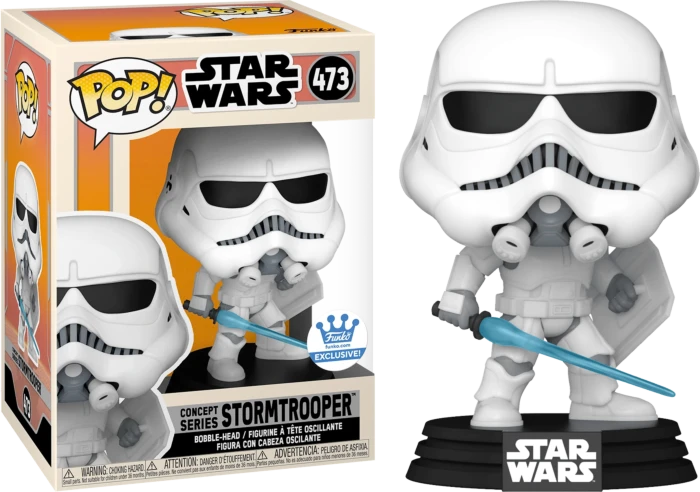 The Amazing Collectables Funko Pop! Star Wars - Stormtrooper Ralph McQuarrie Concept Series #473 3 The Amazing Collectables Funko Pop! Star Wars - Stormtrooper Ralph McQuarrie Concept Series #473
