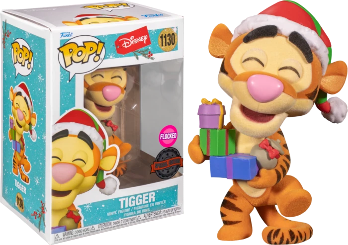 The Amazing Collectables Funko Pop! Winnie The Pooh - Tigger Holiday Flocked #1130 Latest Additions 3 The Amazing Collectables Funko Pop! Winnie The Pooh - Tigger Holiday Flocked #1130 Latest Additions