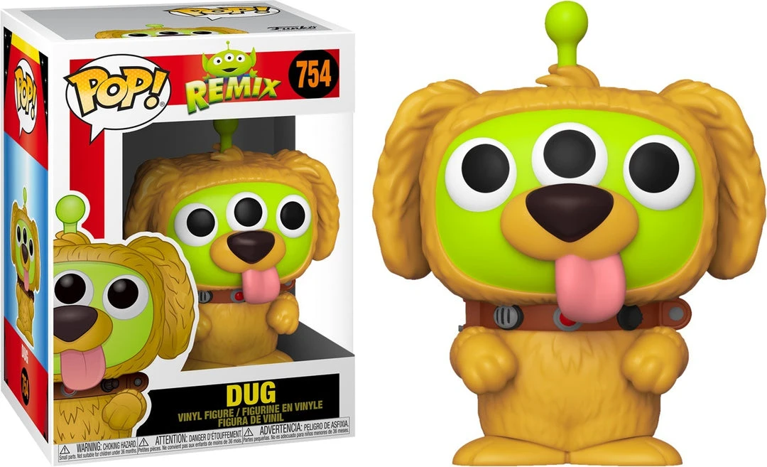 The Amazing Collectables Funko Pop! Pixar - Alien Remix Dug Flocked #754 3 The Amazing Collectables Funko Pop! Pixar - Alien Remix Dug Flocked #754