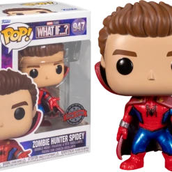 The Amazing Collectables Funko Pop! What If… - Zombie Hunter Spidey Unmasked #947
