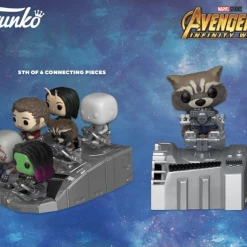 The Amazing Collectables Funko Pop! Avengers 3: Infinity War - Rocket Raccoon In Guardian's Ship Diorama Deluxe