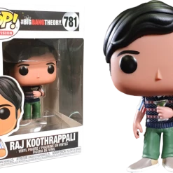 The Amazing Collectables Television Funko Pop! The Big Bang Theory - Rajesh Koothrappali With Grasshopper Cocktail #781