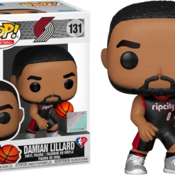The Amazing Collectables Funko Pop! NBA Basketball - Damian Lillard Portland Trail Blazers 2021 City Edition #131