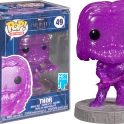 The Amazing Collectables Latest Additions Funko Pop! Avengers 4: Endgame - Thor Purple Infinity Stone Artist Series With Pop! Protector #49