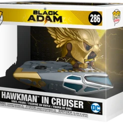 The Amazing Collectables Latest Additions Funko Pop! Rides - Black Adam (2022) - Hawkman With Cruiser #286 7 The Amazing Collectables Latest Additions Funko Pop! Rides - Black Adam (2022) - Hawkman With Cruiser #286