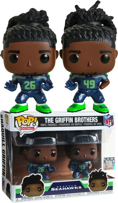The Amazing Collectables Sports Funko Pop! NFL - Griffin Brothers Seattle Seahawks - 2-Pack 3 The Amazing Collectables Sports Funko Pop! NFL - Griffin Brothers Seattle Seahawks - 2-Pack