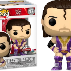 The Amazing Collectables Funko Pop! WWE - Razor Ramon Metallic #47