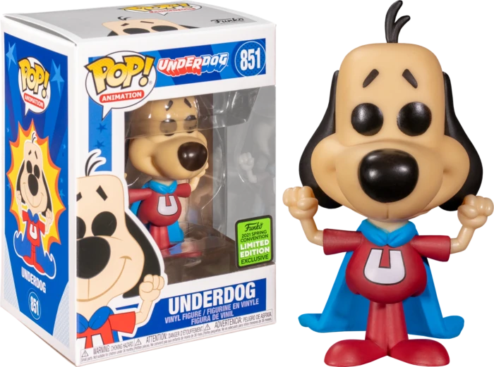 The Amazing Collectables Animation Funko Pop! Underdog - Underdog #851 (2021 Spring Convention Exclusive) 3 The Amazing Collectables Animation Funko Pop! Underdog - Underdog #851 (2021 Spring Convention Exclusive)