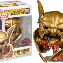 The Amazing Collectables Latest Additions Funko Pop! Black Adam (2022) - Hawkman Jumping #1238