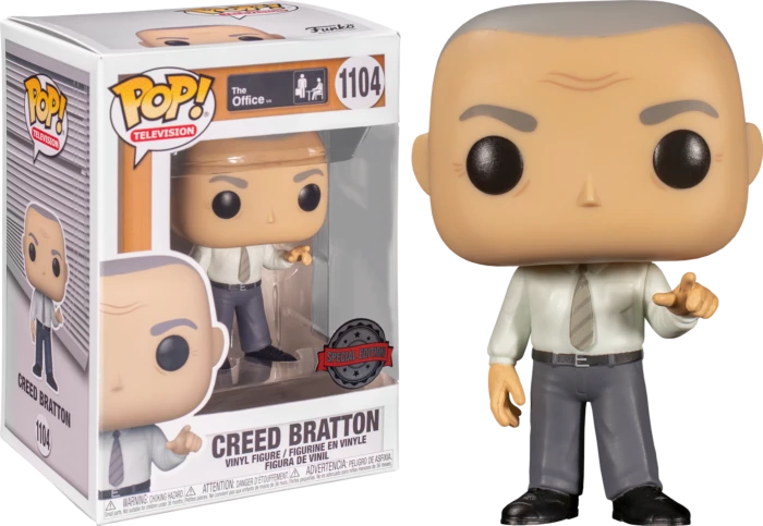 The Amazing Collectables Chase Chance! Funko Pop! The Office - Creed Bratton #1104 - Chase Chance 3 The Amazing Collectables Chase Chance! Funko Pop! The Office - Creed Bratton #1104 - Chase Chance