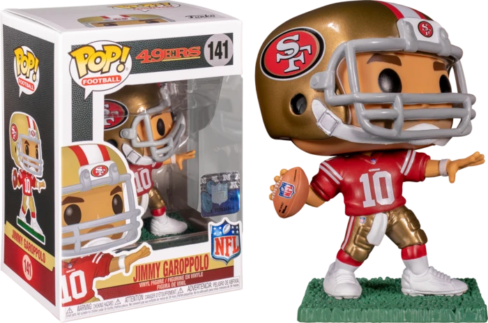 The Amazing Collectables Sports Funko Pop! NFL Football - Jimmy Garoppolo San Francisco 49ers #141 3 The Amazing Collectables Sports Funko Pop! NFL Football - Jimmy Garoppolo San Francisco 49ers #141