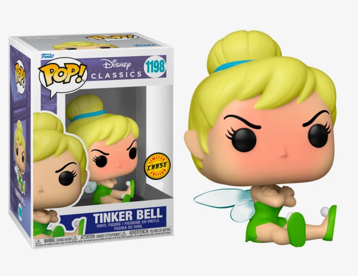 The Amazing Collectables Chase Chance! Funko Pop! Disney Classics - Grumpy Tinker Bell #1198 - Chase Chance 4 The Amazing Collectables Chase Chance! Funko Pop! Disney Classics - Grumpy Tinker Bell #1198 - Chase Chance