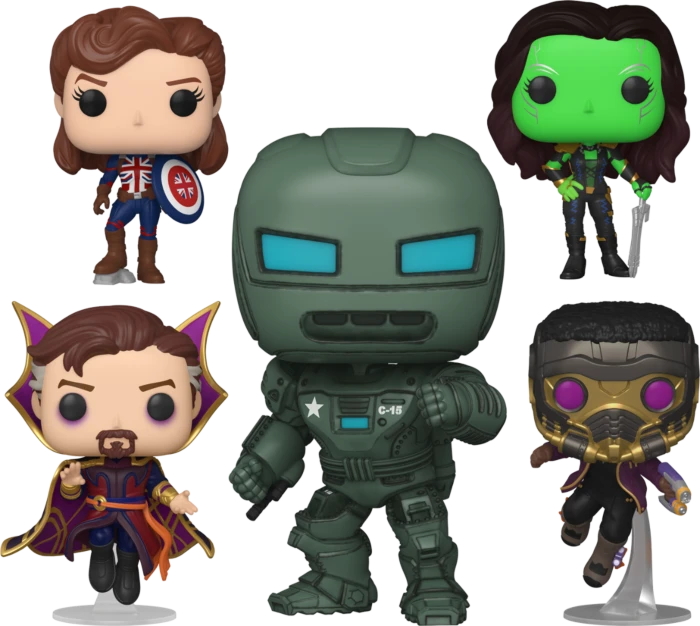 The Amazing Collectables Bundles Funko Pop! Marvel: What If… - Face The Unknown - Bundle (Set Of 5) 3 The Amazing Collectables Bundles Funko Pop! Marvel: What If… - Face The Unknown - Bundle (Set Of 5)