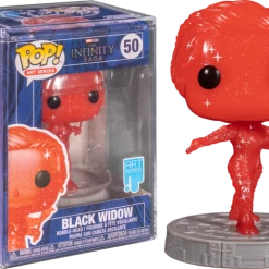 The Amazing Collectables Funko Pop! Avengers 4: Endgame - Black Widow Red Infinity Stone Artist Series With Pop! Protector #50 Latest Additions