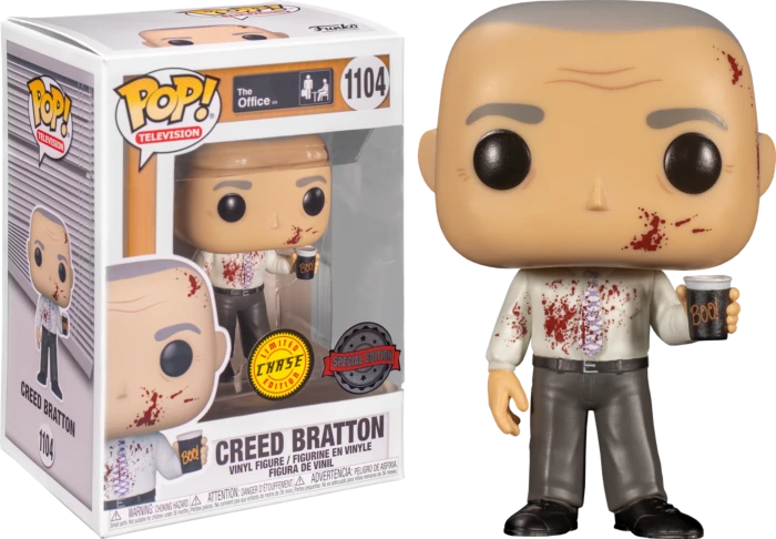 The Amazing Collectables Chase Chance! Funko Pop! The Office - Creed Bratton #1104 - Chase Chance 4 The Amazing Collectables Chase Chance! Funko Pop! The Office - Creed Bratton #1104 - Chase Chance