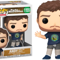 The Amazing Collectables Funko Pop! Parks And Recreation - Andy Dwyer With Leg Casts #1155