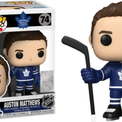The Amazing Collectables Funko Pop! NHL Hockey - Auston Matthews Toronto Maple Leafs #74 Sports